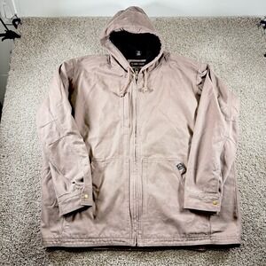 Vintage Dri Duck Crossfire Jacket Mens 3XL Canvas Heavyweight Thermal Lined Work